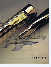 ADVERTISING ADVERTISING 094 1989 SHEAFFER Fountain Pen