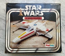 Vintage Star Wars X-Wing Fighter Palitoy box Bargain Toy, Inserts Very Rare
