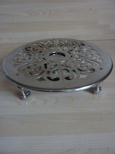 Ancien chauffe plat métal - ancien,
