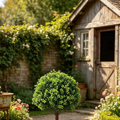 Arbre boule buis - en,