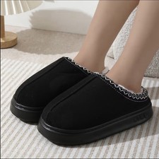 Chaussons Confortable Noir -