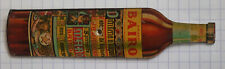 Antique Tole AMARO BAIRO Countertop Who Will Pay? coffee pub bar 10x2.5cm