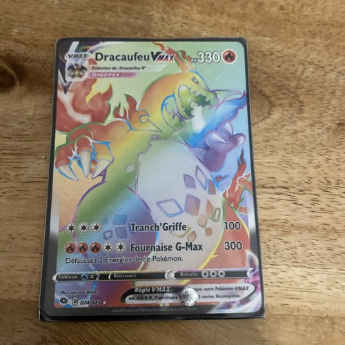 Carte pokémon dracaufeu vmax - pokémon,