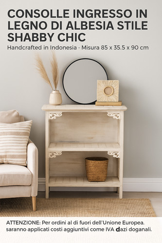 Console entrée shabby - console, d'entrée