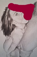 Dessin graphite Sexy ORIGINAL