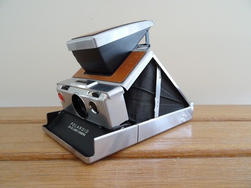 Polaroid marron appareil - polaroid, sx