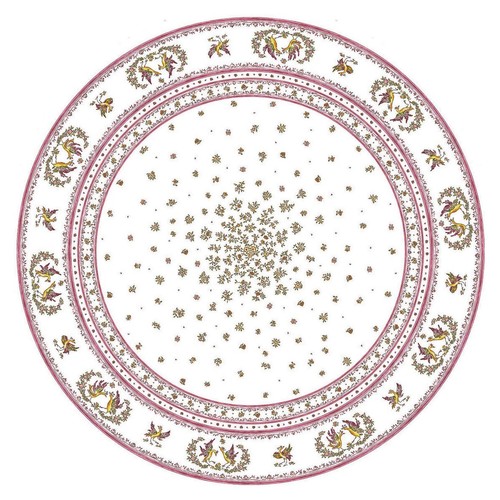 Nappe ronde coton - nappe,