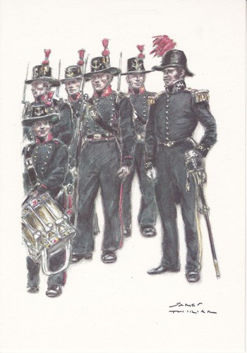 Carte militaire uniforme belge - militaire,
