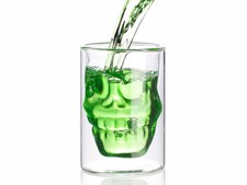 Verre à double paroi ''Tête de Mort'' - 40 cl