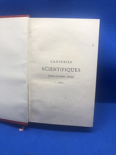 Ancien livre causeries - livre,