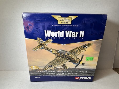 Corgi junkers 87b 2 - junkers, ju