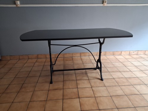 Table fer forgé - , plateau