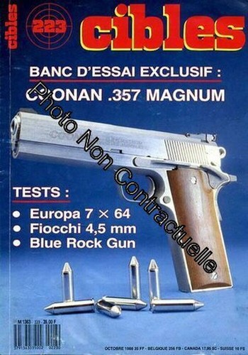 Cibles 223 coonan - 223, :