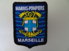écusson pompier brodé