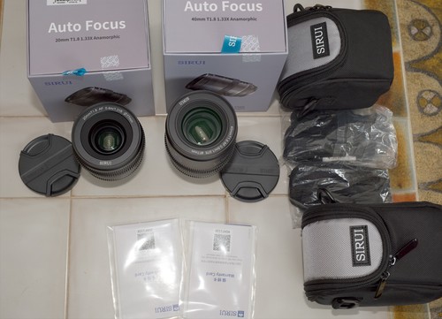 Set sirui 20mm 40mm - sirui, af