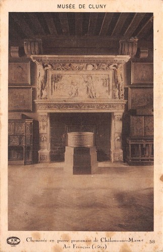 Cluny musee cheminee - 71-cluny,