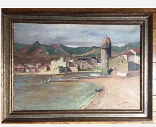 Vue collioure bord de mer - vue,