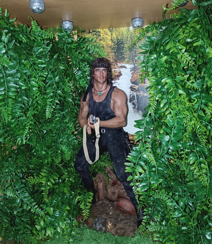 Statue tbleague rambo diorama - statue,