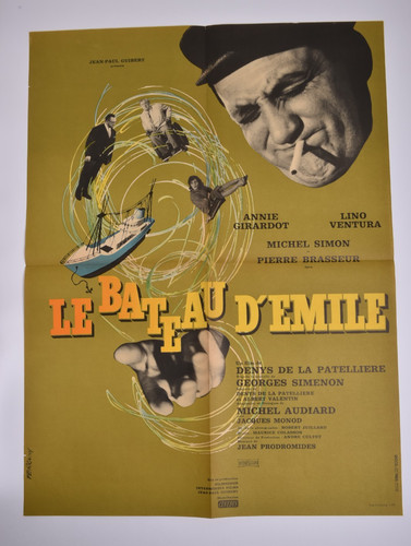 Affiche cinéma le bateau - le,