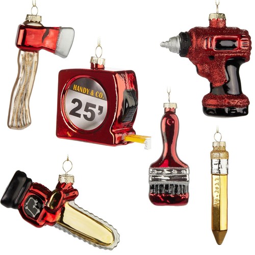 Boule noël outils verre - boule, de