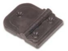 Charnière universelle pour cabine 90X106 mm