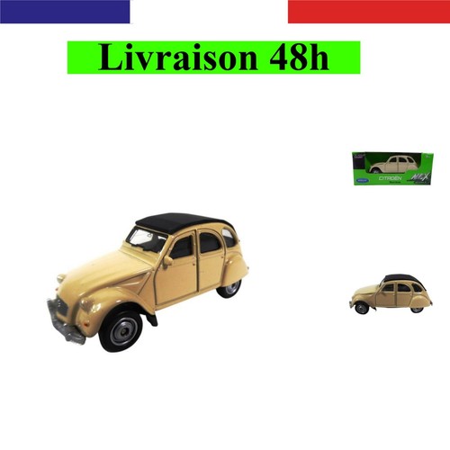 Voiture miniature citroen 2cv - voiture,