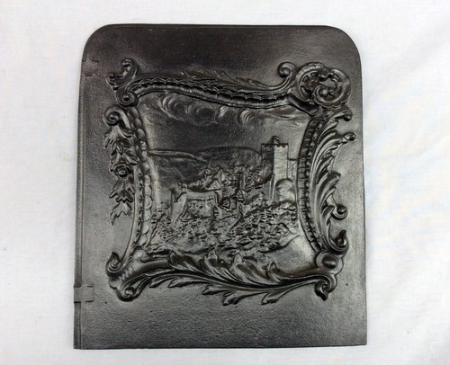 Plaque fonte bas - plaque, relief