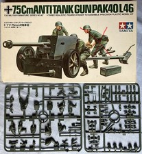 MAQUETTE 1/35 TAMIYA 7.5 cm