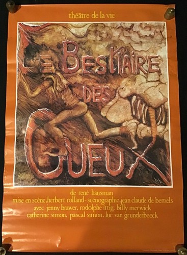 Affiche bestiaire des gueux - des,