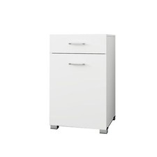 Meuble salle de bain corbeille