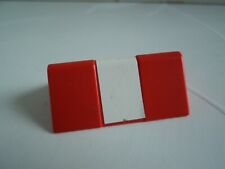 playmobil vintage station météo borne barrière rouge blanc piste avion 3457 3788