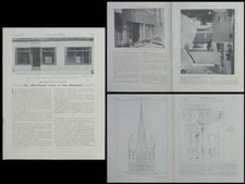 CONSTRUCTION MODERNE N°29 1928 VILLA GUGGENBUHL, LURCAT, CATHEDRALE MANIZALES