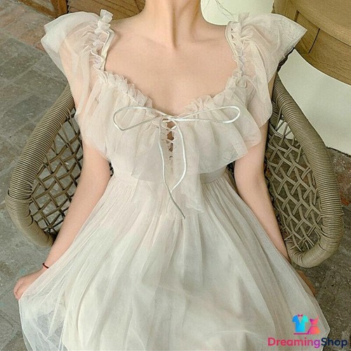 Luxury women ruffle dress - women,