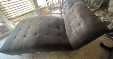 Gray Chaise Seats TWO