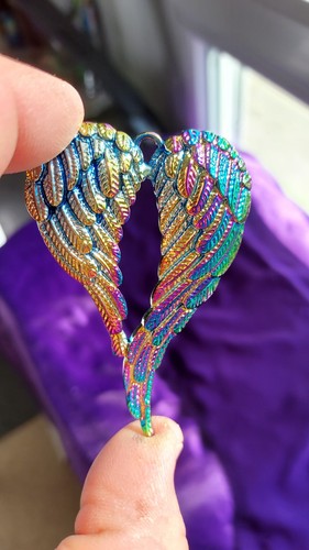 Pendentif ailes ange - ailes, métal