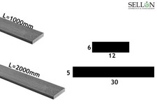 Acier Plat Matériau Plat Profil Plat Barre Plate 12x6 / 30x5
