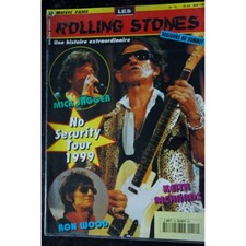 Music Fans n° 16 Les ROLLING STONES  No Security Tour 1999 - 32 pages