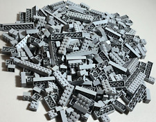 SHIPS FREE! LEGO LOT OF 60 LIGHT BLUISH GRAY 2x2 2x4 2x6 BIG BRICK 2456