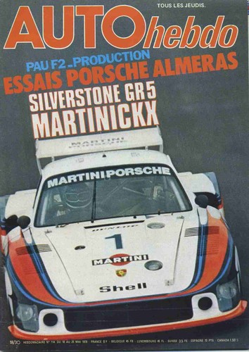 Auto hebdo 114 05 - n°114, 22/05/1978