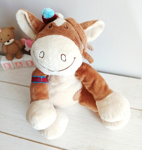 Noukie doudou peluche cheval - doudou,