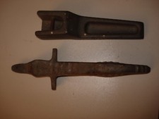 2 POIGNÉES POUR POÊLE A BOIS