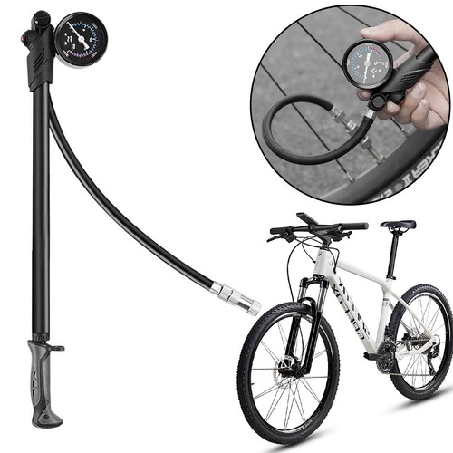 Pompe aluminium vtt fourche - aluminium,