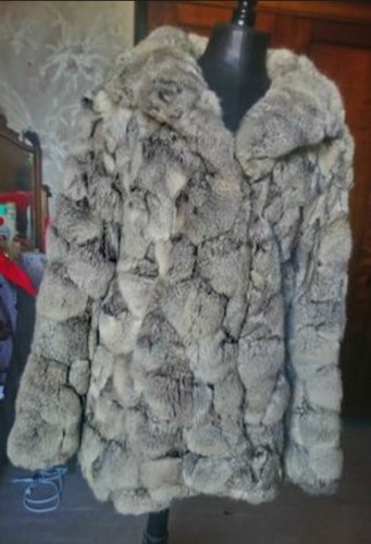 Manteau fourrure véritable - de,