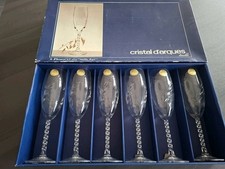 6 VERRES FLÛTES À CHAMPAGNE