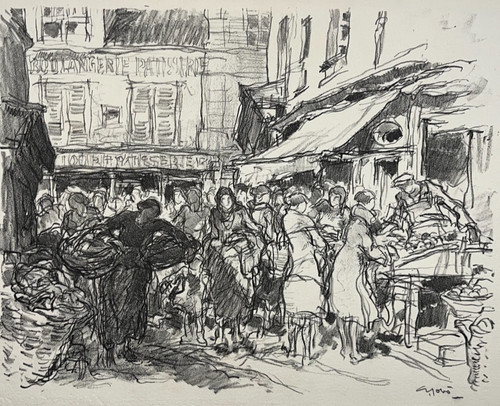 Georges gobo rue mouffetard - gobo,