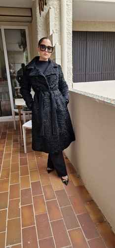 Trench astrakan pour femmes - pour,