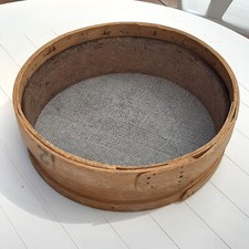 Tamis en bois et fond