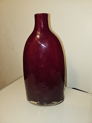 Vase verre souflé soliflore - verre,