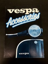 Vintage 84 VESPA ACCESSORIES Brochure PX150 PX200E PX125 Mods Scooter PRICE LIST