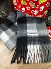 ECHARPE ACNE STUDIOS NOIR ET